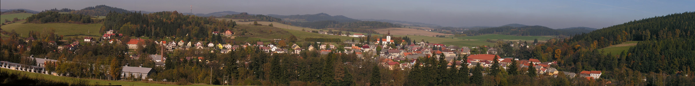 Panorama Kolinec